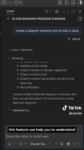 🧜‍♀️ Mermaid diagrams in VS Code #learnontikok #techtok #vscode | Code Machine