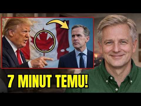 TRUMP żąda 2,8 BILIONA od Kanady – Carney kontruje, a Waszyngton wpada w panikę!