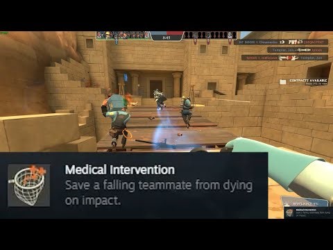 Team Fotress 2 Medical Intervention Achievement