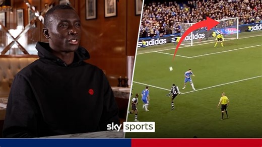 Papiss Cisse reveals all about THAT goal for Newcastle against Chelsea