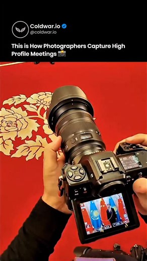 Knowledge Matrix on Instagram: "Behind every historic photograph, there is constant noise. Shutters firing in rapid bursts. Cameras locked on continuous mode. Fingers pressing without pause. At high level diplomatic meetings, timing decides everything. A handshake lasts seconds. A smile appears and disappears. A brief facial change carries meaning. One missed moment is gone forever. Press photographers shoot hundreds of frames to secure a single usable image. Not for excess. For accuracy. One ph