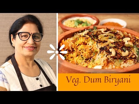 Masala Kitchen LIVE No.3 | Vegetable Dum Biryani | Poonam Devnani Recipes | #StayHome & Cook #WithMe