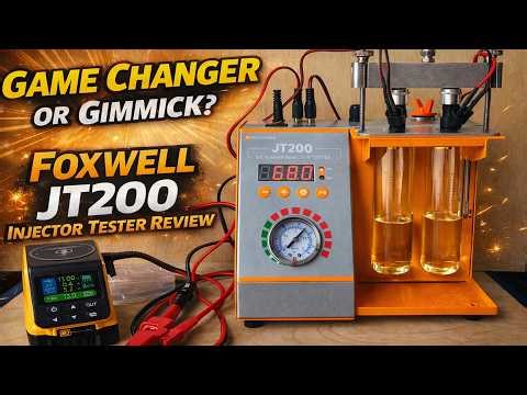 Save Money Testing Fuel Injectors - Foxwell JT200 Review
