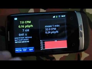 REVIEW: "radioactivity counter" - geiger counter app for smartphone
