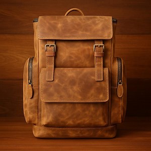 Hanrucksackdmade Leather Laptop Backpack | Personalized Hiking - Etsy