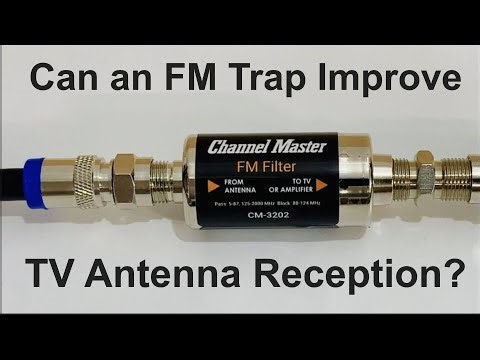 FM Trap or FM Filters for TV Antennas eliminate FM interference from OTA television reception