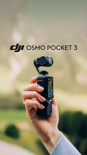 DJI OSMO on Instagram: "Introducing Osmo Pocket 3. The all-new Pocket 3 features a powerful 1-inch CMOS sensor capable of capturing 10-bit video in up to 4K/120 fps - putting stunning video in the palm of your hand. With a 2-inch rotatable touchscreen and full-pixel fast focusing, Osmo Pocket 3 ensures that each clip is perfectly in-focus, whether filming vertically or horizontally. The Pocket 3 also features a suite of upgrades to the intelligent features - including ActiveTrack 6.0 which now f