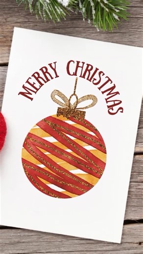 Skillshare on Instagram: "All the sparkle. Zero endless glitter vacuuming. ✨💌 Paint digital watercolor motifs in Procreate, then turn them into beautiful printed or animated Christmas cards using Canva. 💖 From Procreate to Canva: Design Watercolor Christmas Cards by @cardwellandink 🔗 in bio #DigitalWatercolor #HolidayCards #ProcreateArt #CanvaDesign #CreativeGifting #HandmadeHolidays #DIYHoliday #DigitalArtForBeginners"