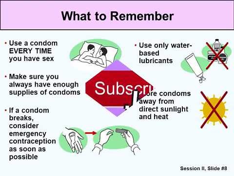 Explanation on How to Use the Right Condom