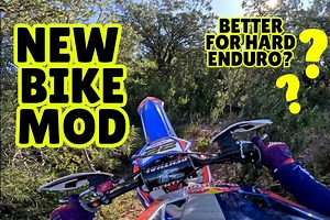 Jonny Walker explains how lowering suspension improves enduro bikes