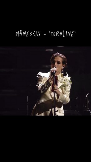 ‘CORALINE’ a Sanremo 2022 ⭐️ #Maneskin #ManeskinFamily #Sanremo #Sanremo2022 #CORALINE #Music #DamianoDavid #VictoriaDeAngelis #EthanTorchio #ThomasRaggi #ViralReels | Måneskin Family