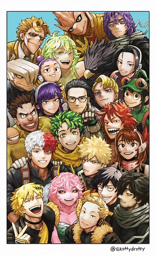Exploring My Hero Academia: Character Designs and Edits