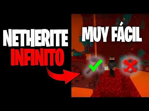 HOW TO GET *INFINITE* NETHERITE IN MINECRAFT 1.21