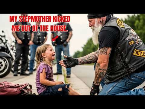 "Her Stepmother Kicked Her Out—Minutes Later, 500 Hells Angels Showed Up to Protect Her!"