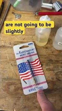 Are you buying the right sized IOSSO rifle cleaning brush?