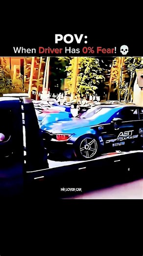 POV: When Driver Has 0% Fear! 💀🏎️ | Insane Car Drift #Shorts