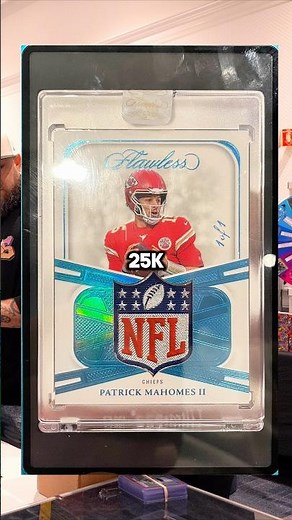 $25K PATRICK MAHOMES CARD 😳 #sportscards