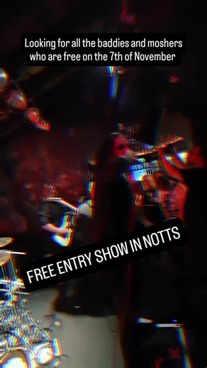 🖤NOTTINGHAM🖤 We are playing a free headline show at @tap_n_tumbler on the 7th of November Joining us are @atarkaofficial & @skum_uk We are dropping bangers new & old New merch We cannot wait Will we be seeing you there? #metalcore #deathcore #blackmetal #livemusic #nottingham | Wolves Don't Sleep