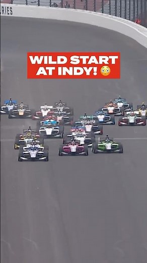 What a start at Indy! 🫨 #indynxt #indycar #racing