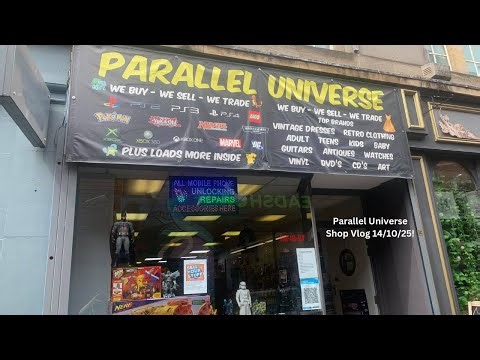 Parallel Universe Shop 14/10/25 Vlog