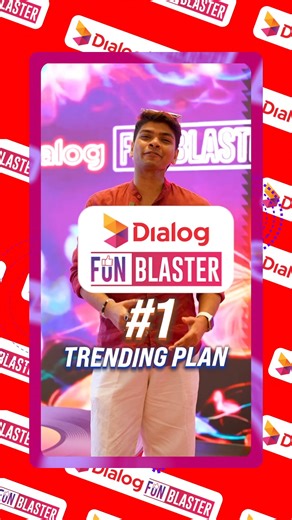 419K views · 622 reactions | Fun never stops when you’re on Dialog Fun Blaster! Stay connected with Sri Lanka’s #1 Trending Plan - Dialog Fun Blaster. Unlimited Facebook, Instagram, WhatsApp, and YouTube, plus 100 minutes calls and Extra 4GB. Just Rs.797 for the whole month! TRC/D/PRO/24/06 | Dialog Axiata | Facebook