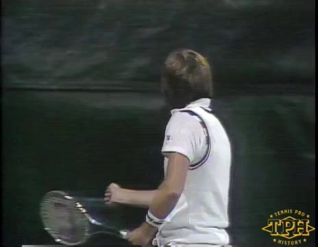 1976 US Open R16 Connors d. Gerulaitis 6-4 6-3 6-1 | Tennis PRO History 2.0