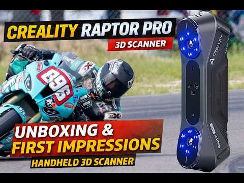 Creality Raptor Pro Unboxing – This 3D Scanner Is Impressive