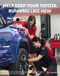 18K views · 82 reactions | Take advantage of ToyotaCare, your no cost maintenance plan for 2 years or 25,000 miles, whichever comes first. Get your recommended vehicle maintenance covered at no cost to you when you make an appointment at your participating local Toyota Service Center. | Toyota USA | Facebook