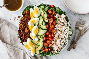 Cobb Salad Recipe | Downshiftology