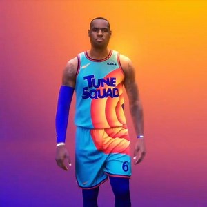 13K views · 43 reactions | Our first look at LeBron James’ Tune Squad uniform is here  | In The Know | Facebook