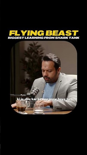 Flying Beast’s Biggest Learning From Shark Tank India