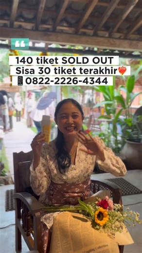 Creative Space Kudus Pati on Instagram: "[Flower Market & Merangkai Bunga bersama @dama.florist ] 🪷 PASAR BUNGA, PESTA RASA🪷 Bikin weekend kamu lebih bermakna dengan experience seru nan aesthetic bareng belasan varian bunga cantik! 🗓️ 27 - 28 Desember 2025 📍 @pawonjoglo_kembarkudus (Dekat RS Mardi Rahayu, Kudus) 💸 140 Tiket: SOLD OUT 💰Sisa 30 Tiket Tambahan: HTM: IDR 69k/orang Bundling: IDR 130k/2 orang (65k/orang) Kamu akan mendapatkan: 🌷Experience pilih bunga dari 15+ variants dari @omn