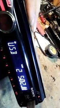 Auto estereo sony no prende resuelto
