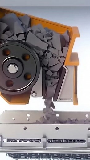 Crusher Machine #mechanicalengineering #crushermachine #reels | MechTech Global