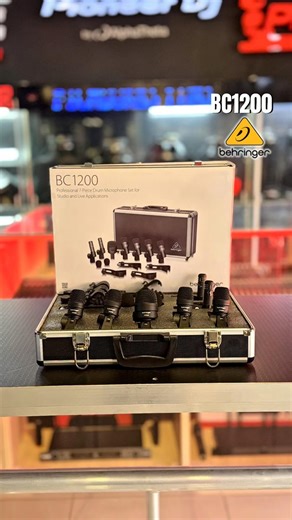 ¡Tu batería sonará PRO con el BEHRINGER BC1200! 🌐Compra aquí: ccmtiendadelsonido.com