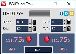 ミニターミナル(Mini terminal)ならMT4からチャートの分離が可能、思いのままの発注もできる