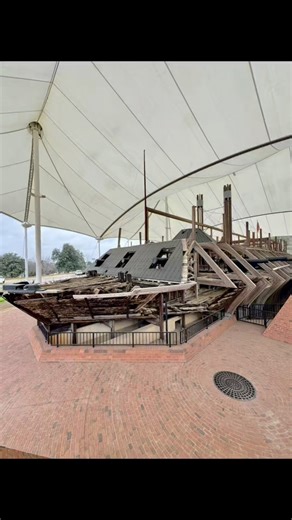 The U.S.S. Cairo is on display and open to the public at the Vicksburg National Military Park. Visitors have the unique opportunity to set foot on a Civil War ironclad and see the damage that led to its sinking in 1862. The accompanying museum helps bring life aboard the gunboat to life. Plan your visit today to the U.S.S. Cairo in #VisitVicksburg! | Visit Vicksburg