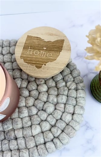 Oval Felt Ball Trivet | Handmade Table Décor | Eco-friendly Wool Trivet for Home Decor | Perfect Housewarming Gift | Christmas Gift - Etsy