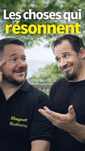 Les choses qui résonne selon alexandre Astier