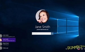 Unlocking and Signing In with Windows 10