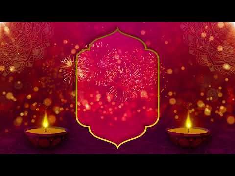 Happy Diwali Background | Diwali Background Video Effects HD | Manthan VFX