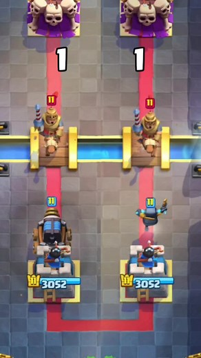 Mini PEKKA Showdown Against Sparky in Clash Royale