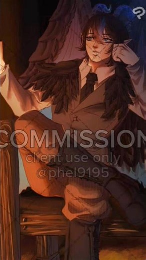 Commission #1 5th Batch ft. Knee Shot Timelapse #timelapse #speedpaint #art