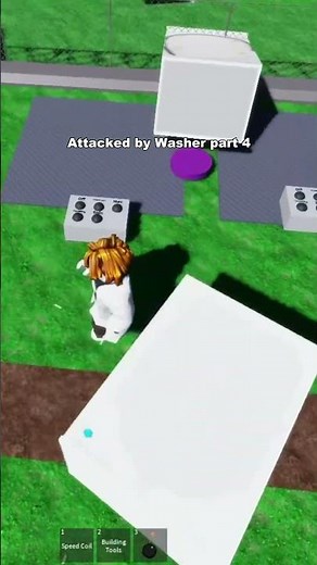 Washing Machine Attacks Me part 4 #roblox #robloxedit #shorts #laundry