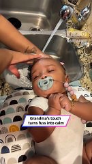 Baby gets unexpected spa treatment and absolutely loves it | Heartsome 💖
