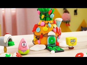 SpongeBob SquarePants Pineapple House Speed Build | Play-Doh: Creative Ideas for Kids