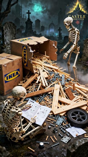 It was supposed to be a wheelbarrow, easy to assemble! #animation #comedy #thecastlebeyondtheveil