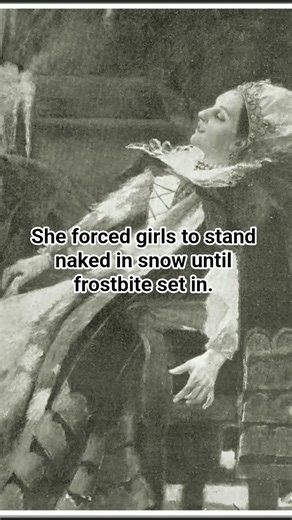 Known as the Blood Countess, Elizabeth Báthory bathed in virgins' blood to stay forever young. #dark