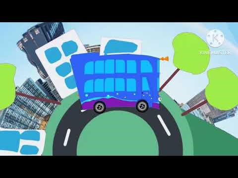 Wheels on the edwcate blue bus