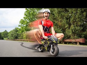 WORLDS SMALLEST MOTORCYCLE!! (SO TINY)